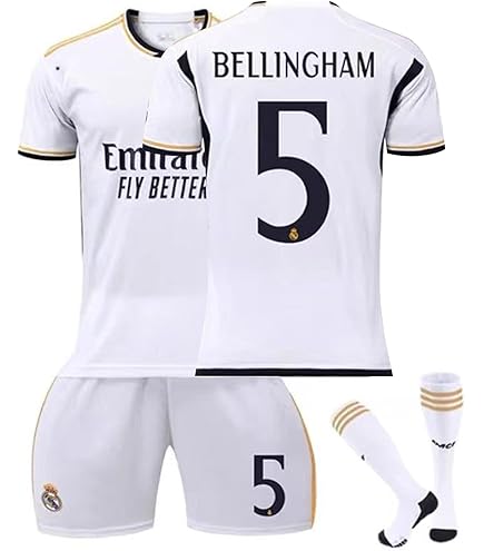 KARAZZO Kids Soccer Jersey #9 Boys Jersey Kit Football Suit Soccer